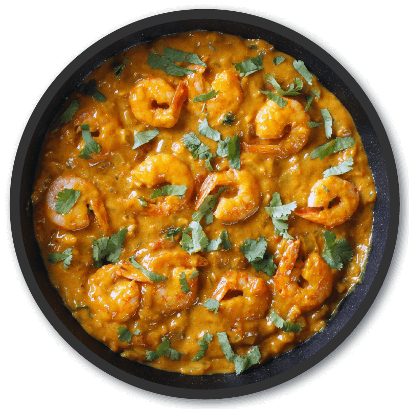 Prawn dish from Zaal Indian Kitchen, Best Indian takeaway in Alvaston